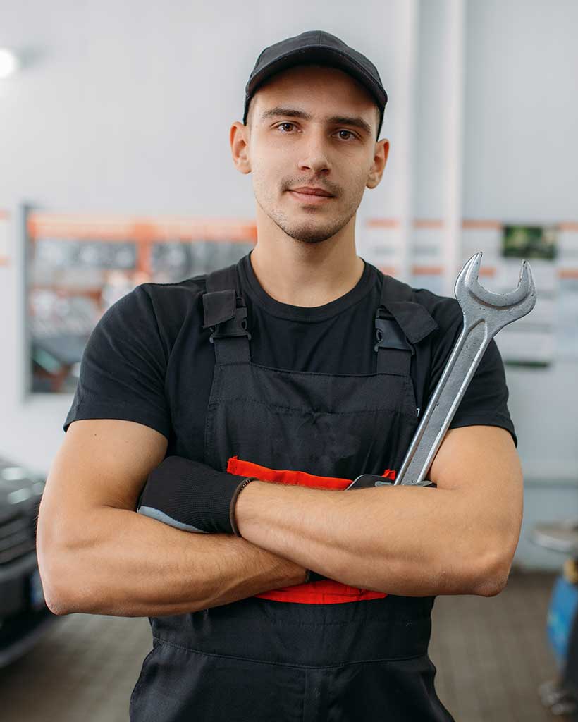 Tyre maintenance tips 5 auto mechanic with wrench tire service