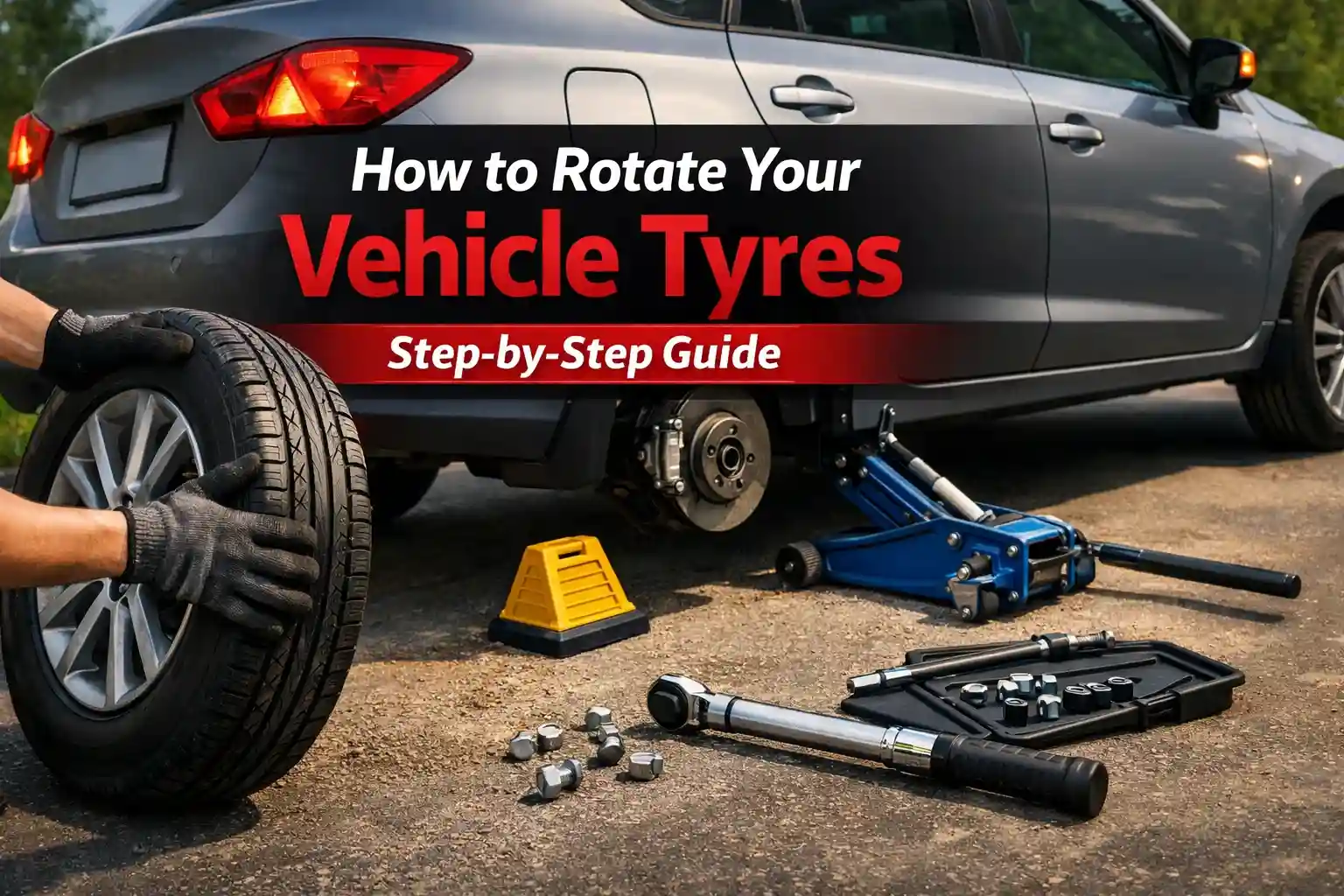 How to Rotate Your Vehicle Tyres