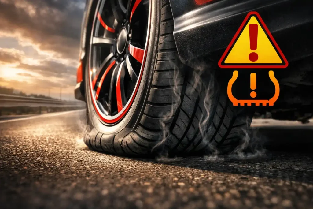 Why Tyres Burst – Low Tyre Pressure