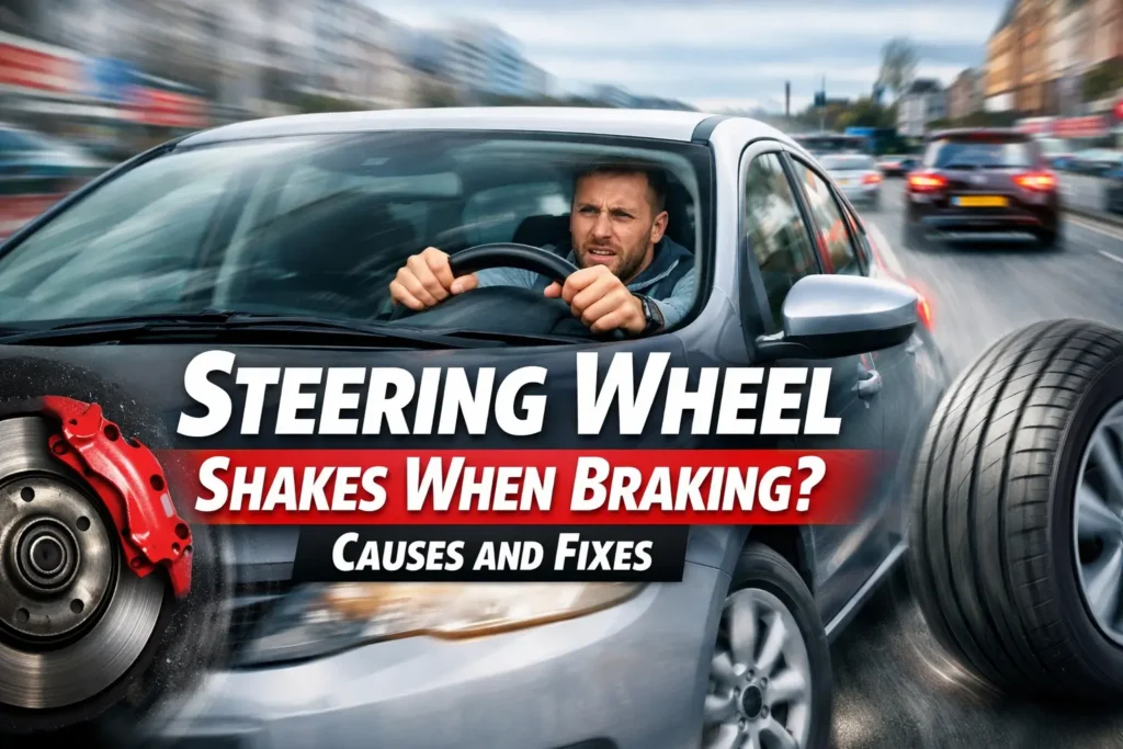 Steering Wheel Shakes When Braking Causes and Fixes