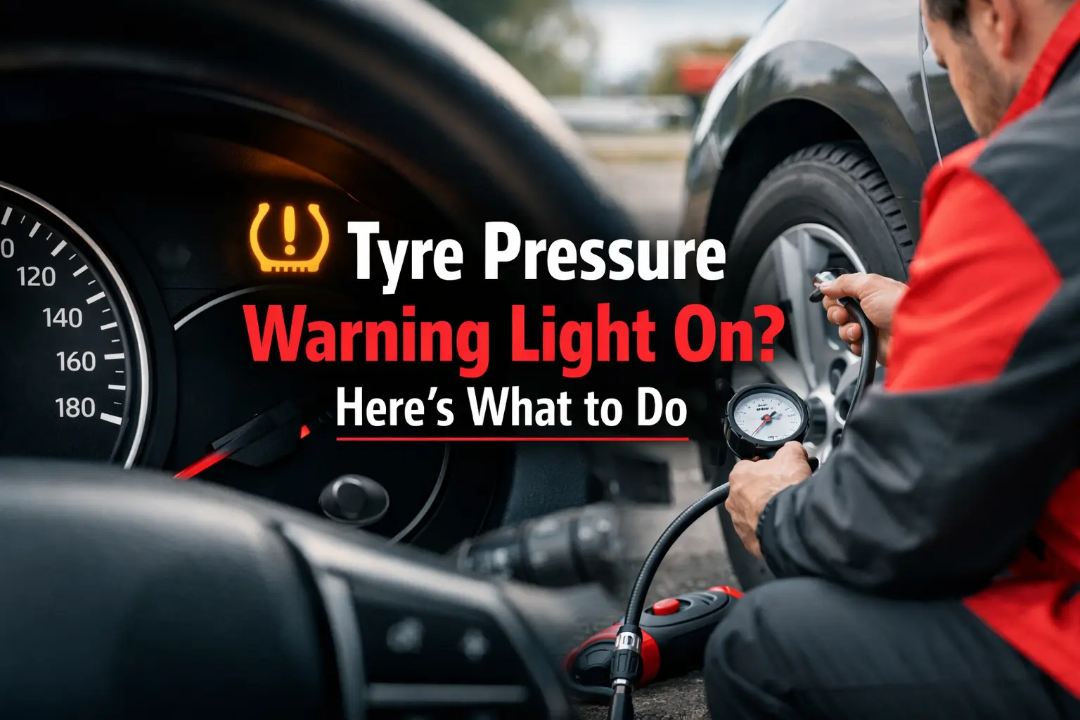 Tyre Pressure Warning Light On Here's What to Do