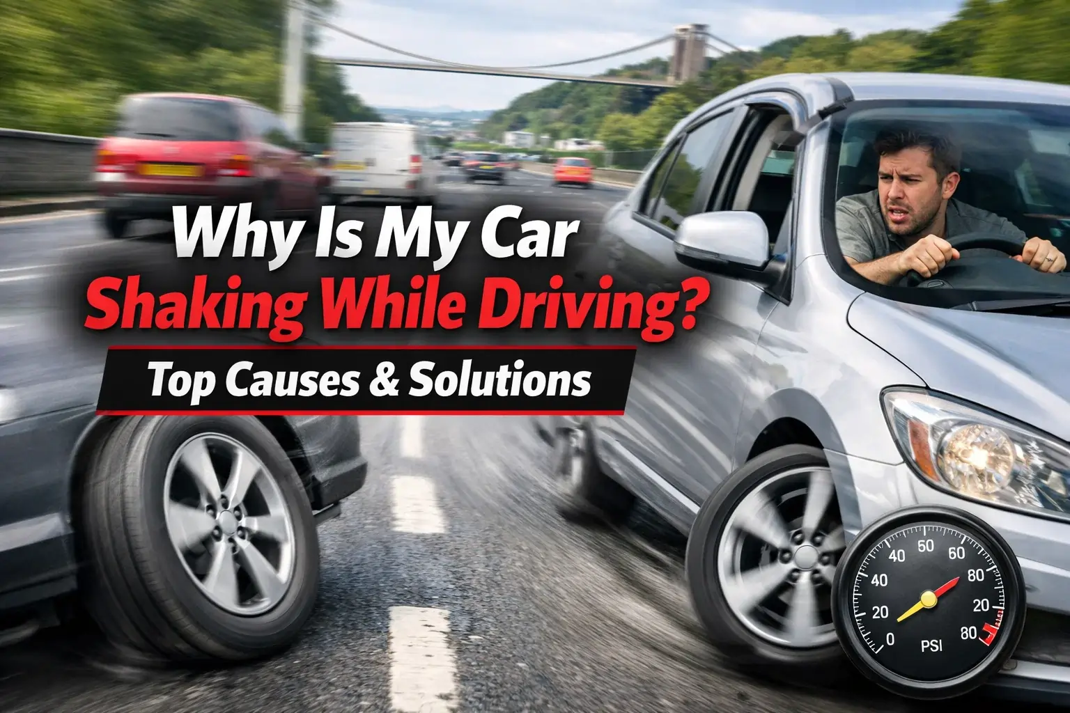 Why Is My Car Shaking While Driving Top Causes & Solutions