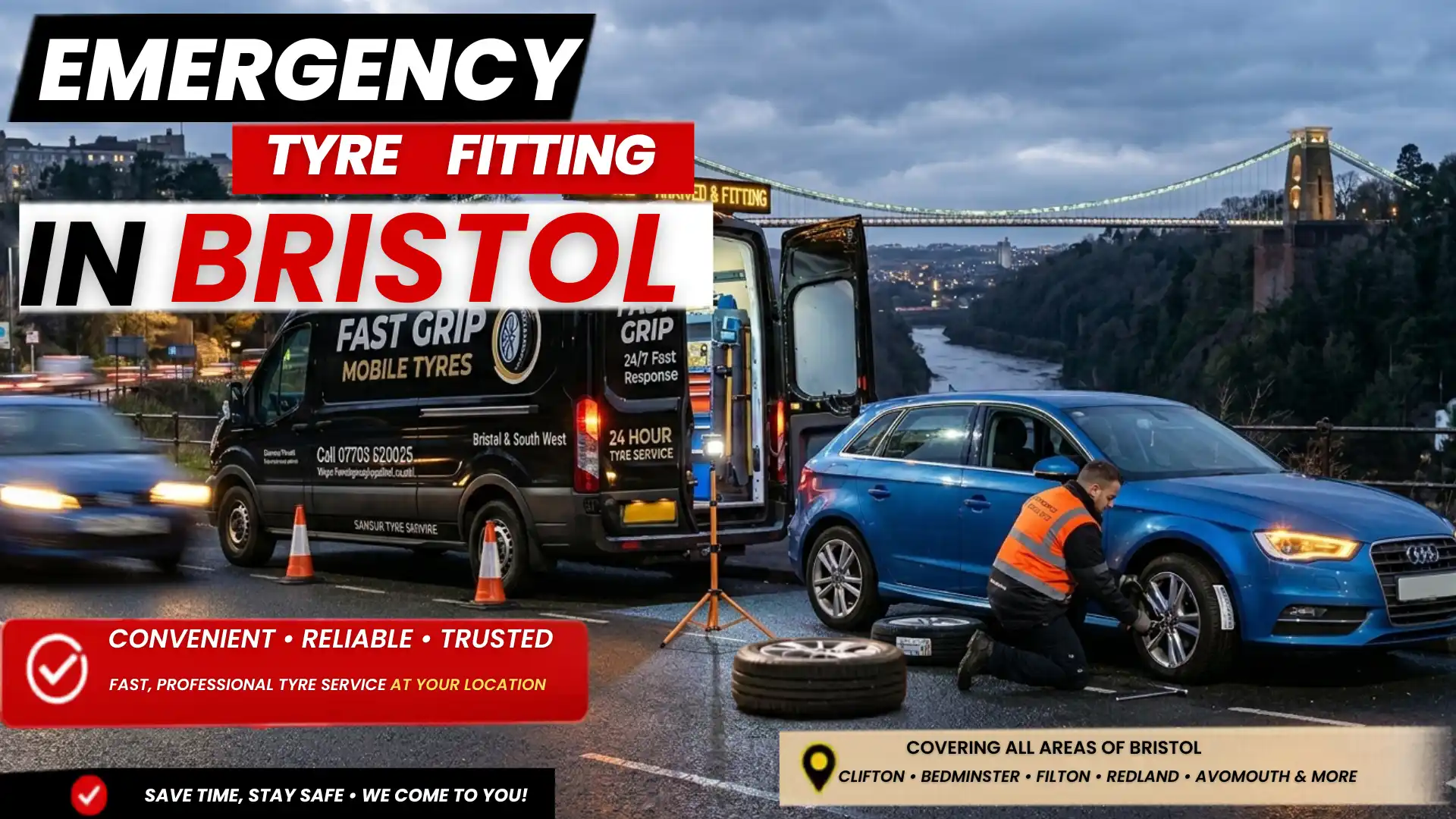emergency tyre fitting bristol