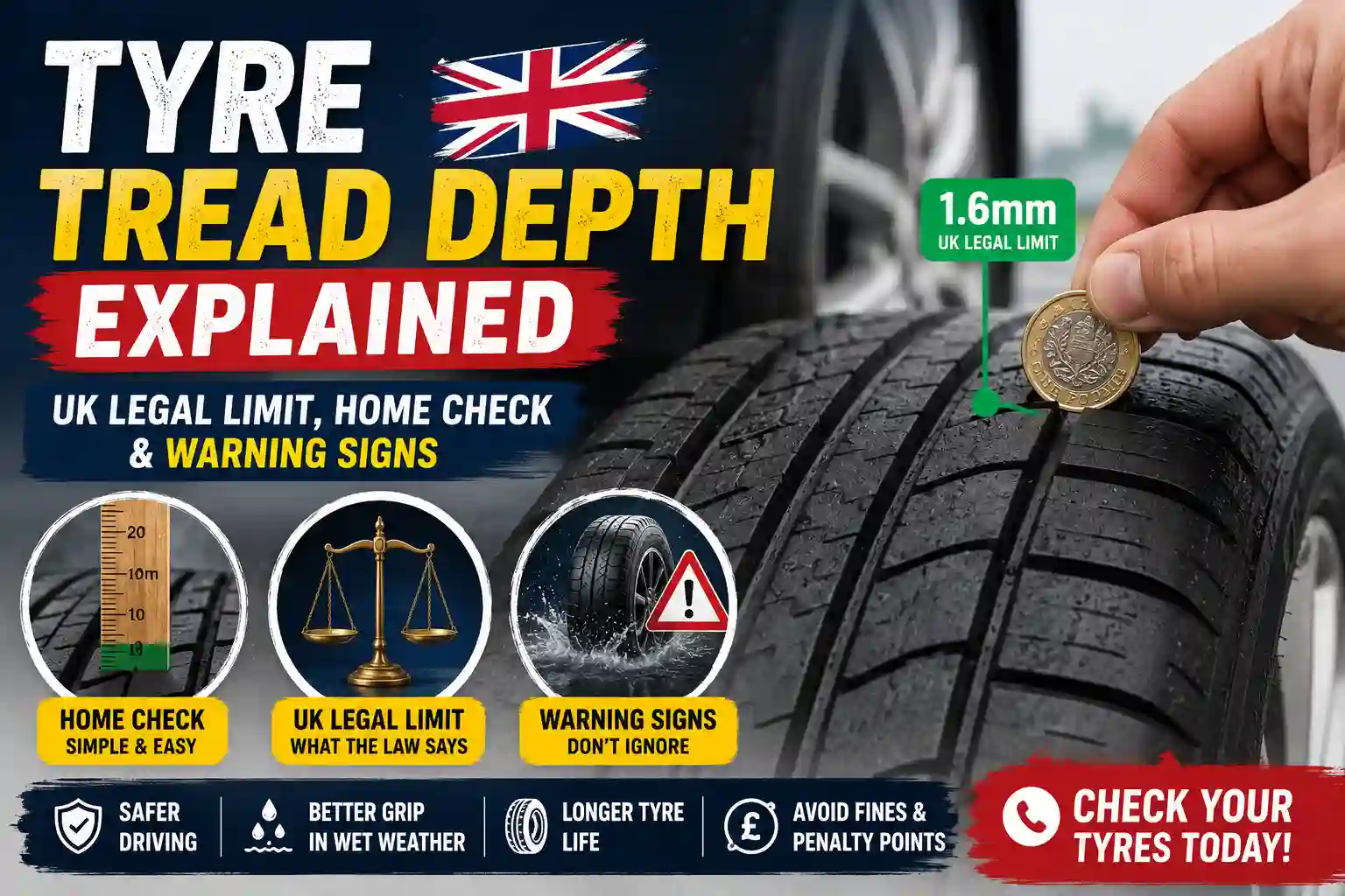 tyre tread depth