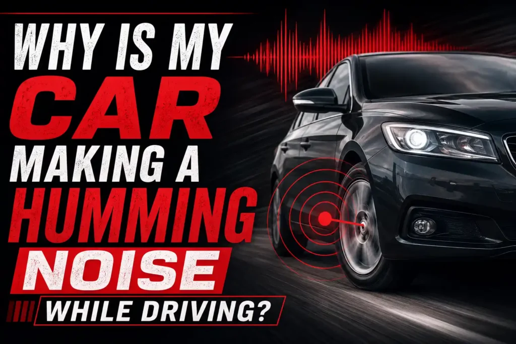 humming noise while driving